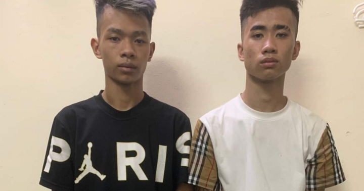 Hết tiền tiêu xài, 2 đối tượng rủ nhau cầm kiếm đi cướp ở Hải Dương