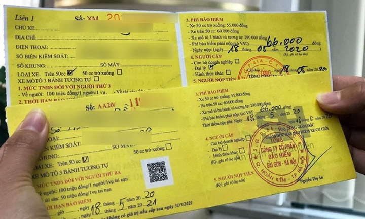Người đi xe máy phải mua những loại bảo hiểm nào?