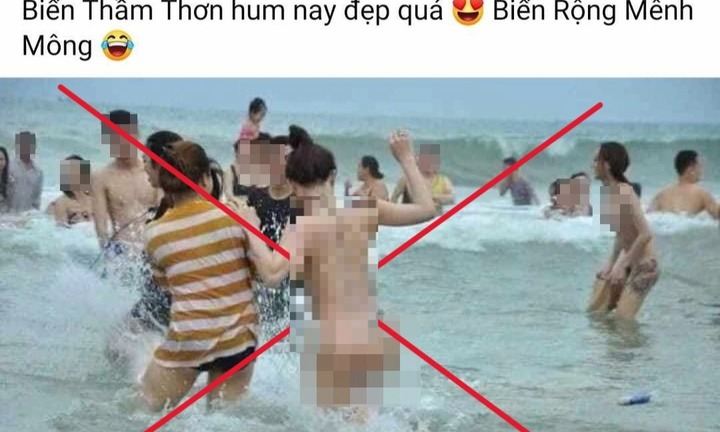 Công an xác minh vụ ghép ảnh 