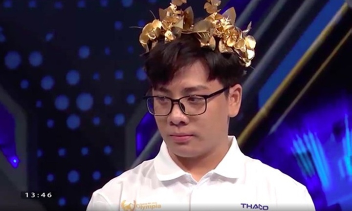 Nam sinh Bến Tre giành chiến thắng thuyết phục tại Olympia với điểm số cách biệt