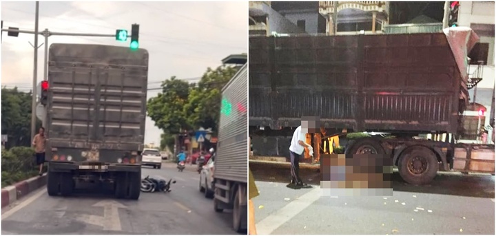 Xe đầu kéo va chạm xe máy, hai người phụ nữ thương vong