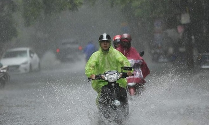 Chiều tối nay, Bắc Bộ có mưa dông 