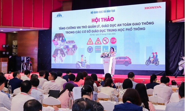 Hội thảo tăng cường vai trò quản lý, giáo dục an toàn giao thông