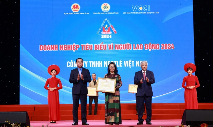 Nestlé Việt Nam được vinh danh “doanh nghiệp tiêu biểu vì người lao động” năm thứ 5 liên tiếp