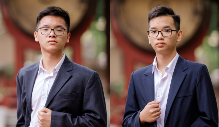 Cặp song sinh ở Hà Nội có điểm thi lớp 10 giống hệt nhau