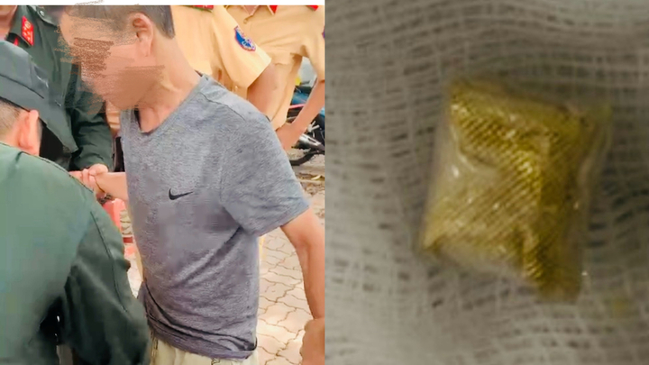 Gặp tổ công tác đặc biệt, nam tài xế nuốt “hàng nóng” nhằm phi tang