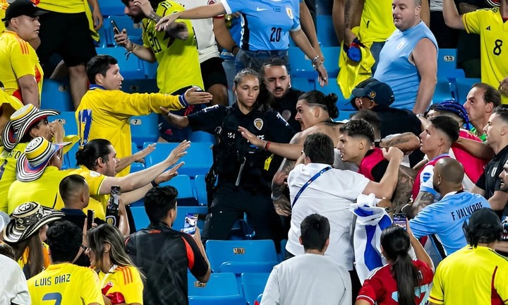 Ngôi sao Liverpool lao vào ẩu đả dữ dội với CĐV Colombia sau trận đấu