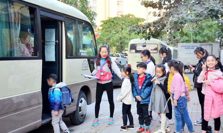Hải Dương: Rà soát các trường học sử dụng xe đưa đón học sinh