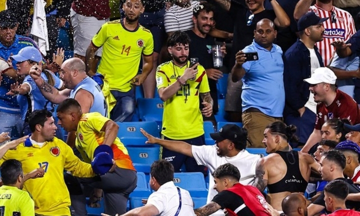 Copa America 2024: Động thái của Liverpool sau vụ Nunez ẩu đả với CĐV Colombia