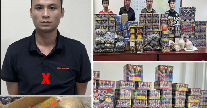 Triệt phá đường dây vận chuyển, mua bán pháo nổ xuyên quốc gia