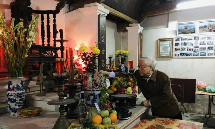 Người đứng đầu Đảng trong tình cảm sâu nặng của quê nhà