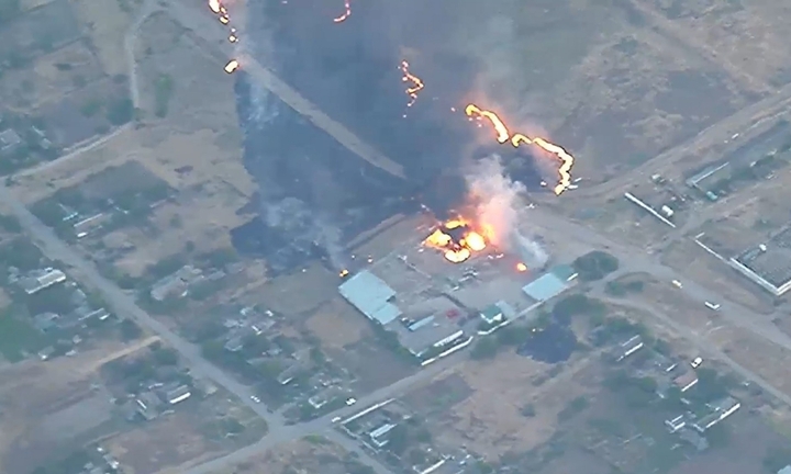 Cận cảnh hỏa lực Nga phá hủy hệ thống tên lửa đạn đạo HIMARS