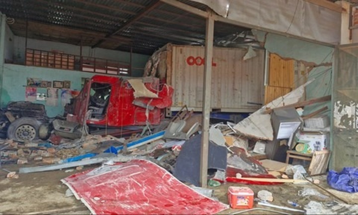 Diễn biến mới vụ xe container lao vào nhà dân, 3 người thiệt mạng ở Đắk Nông