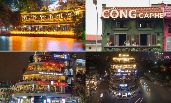 Các quán cà phê có view nhìn ra Hồ Gươm đẹp quền sầu
