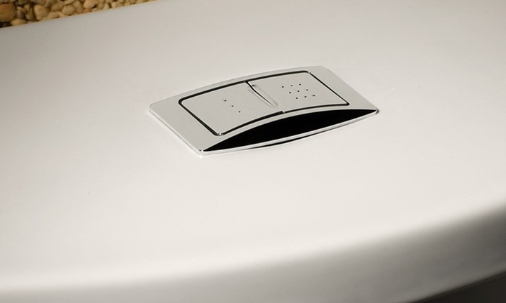 Tại sao trên bồn cầu có 2 nút xả?