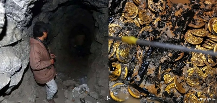 Lão nông phát hiện hang động chứa đầy vàng, phải dùng ô tô chở về