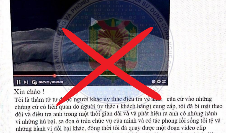 Cảnh giác thủ đoạn đóng giả thám tử tư tống tiền bằng cắt ghép ảnh nhạy cảm 