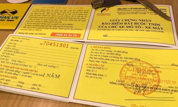 Năm 2024, không có bảo hiểm xe máy bắt buộc bị phạt bao nhiêu?