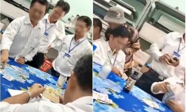 Vụ hiệu trưởng để giáo viên đánh bài trong thư viện: Đề nghị xử lý hiệu trưởng