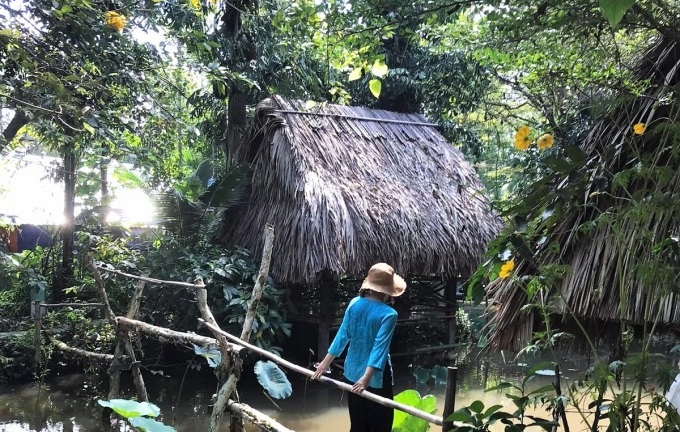 Những khu vườn gần TP.HCM cho du khách hái rau bắt cá