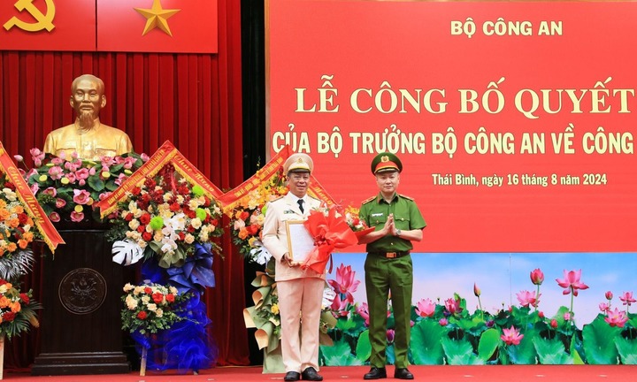 Giám đốc Công an tỉnh Trà Vinh giữ chức Giám đốc Công an tỉnh Thái Bình