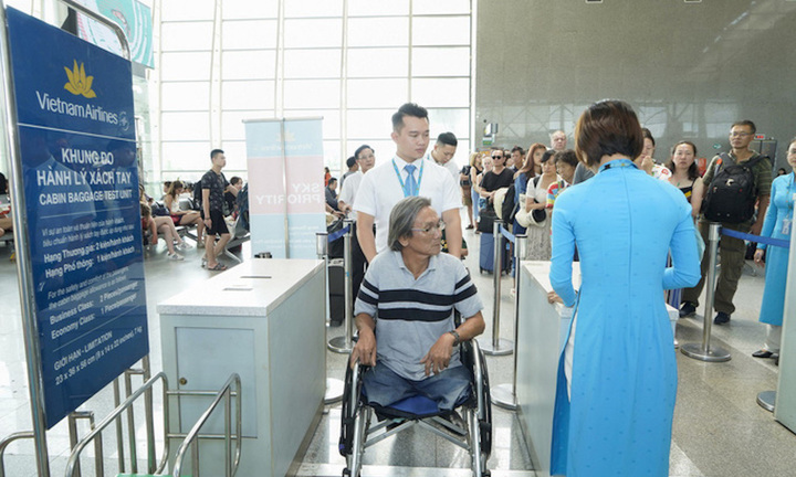 Cục Hàng không: Hỗ trợ tốt nhất cho người khuyết tật đi máy bay