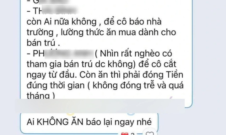 Xác minh thông tin cô giáo nói học sinh 