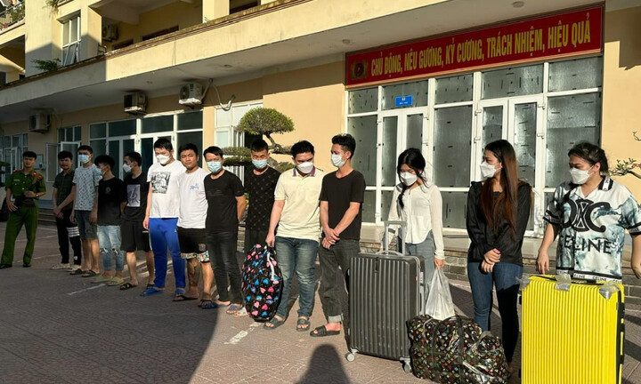 Giải cứu 13 nạn nhân bị cưỡng bức lao động tại đặc khu Tam giác vàng