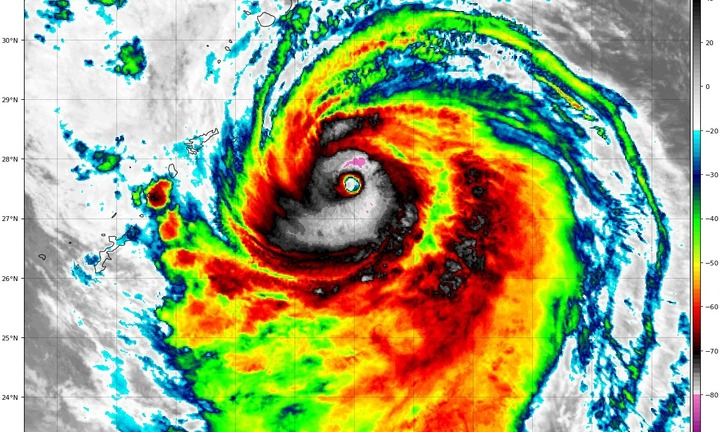 Bão số 3 mạnh cỡ nào thì trở thành siêu bão?