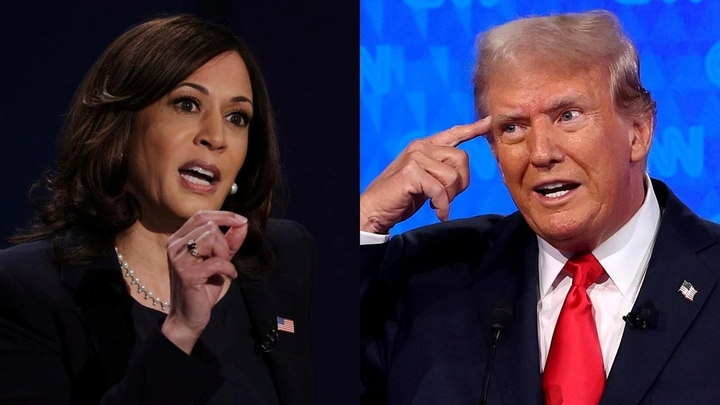 Bầu cử Tổng thống Mỹ 2024:  Bà Harris và ông Trump bước vào 