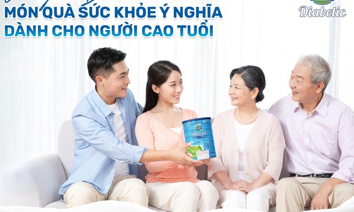 Sữa dê Vitaligoat Diabetic - Món quà sức khỏe ý nghĩa dành tặng đấng sinh thành