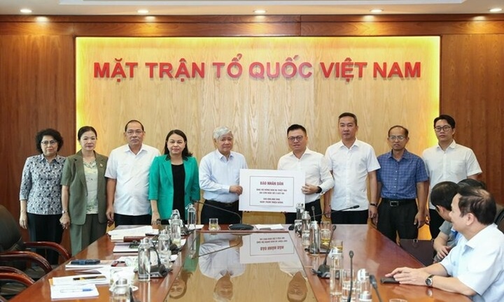 Mặt trận Tổ quốc Việt Nam công bố hơn 13.000 trang sao kê ủng hộ đồng bào bão lũ