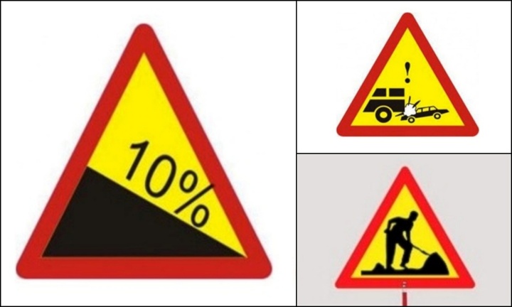 Biển báo giao thông hình tam giác cảnh báo điều gì ?