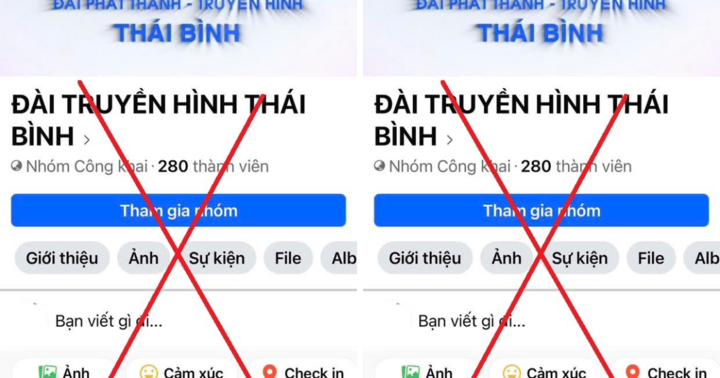 Triệu tập người lập nhóm giả mạo Đài Phát thanh và Truyền hình Thái Bình