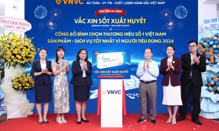 Vắc xin sốt xuất huyết cho trẻ em và người lớn đã có mặt tại VNVC