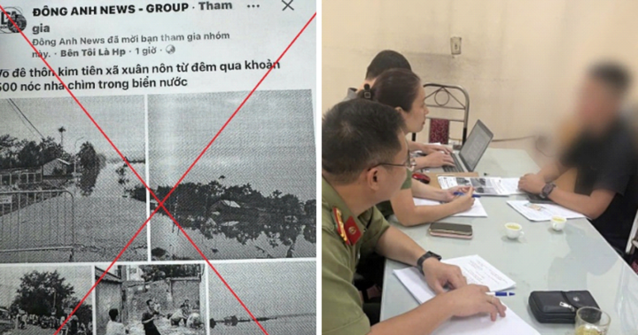Quản trị viên của nhóm “Đông Anh News”  trên Facebook bị xử lý 