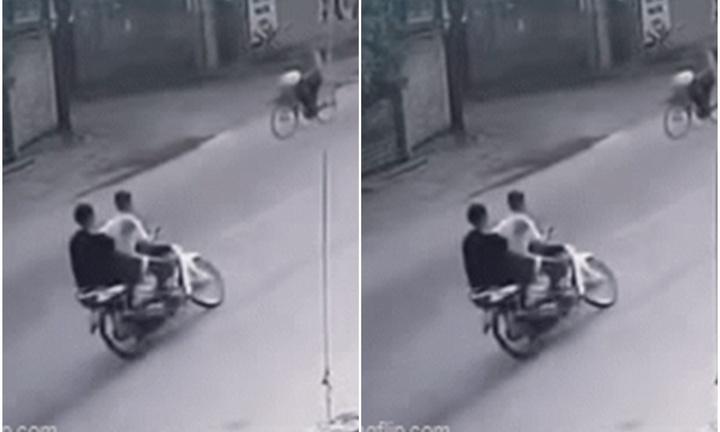 Clip: Khoảnh khắc xe máy phóng như 