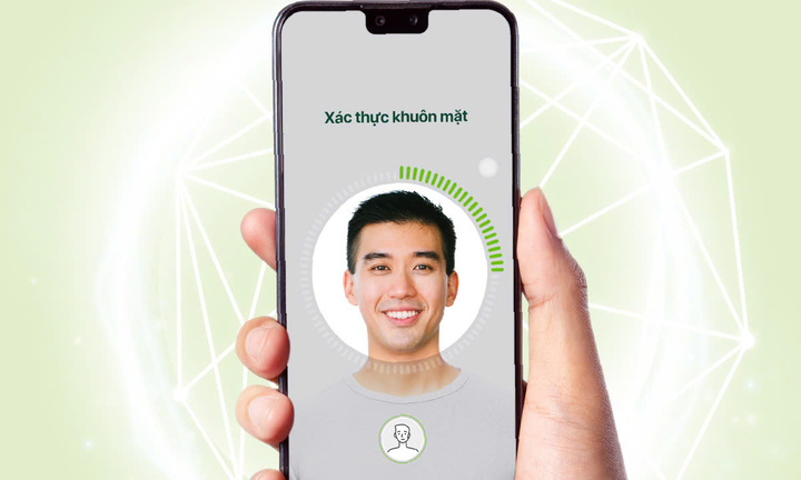 Vietcombank: Mở tài khoản trực tuyến tích hợp thông tin sinh trắc học 