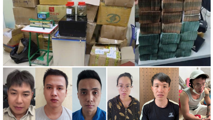 Triệt phá đường dây ma túy qua mạng, thu giữ hơn 30 tỷ đồng và 40kg cần sa