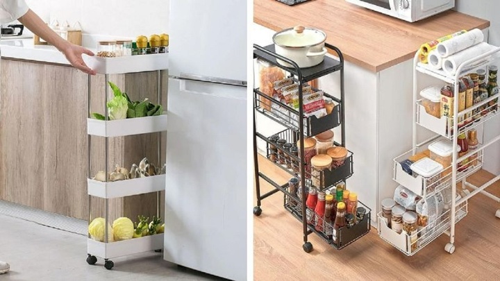 Mẹo cất giữ gia vị cực hay để căn bếp luôn gọn gàng