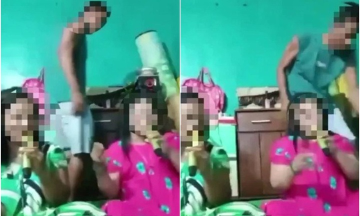 Clip: Vợ hát karaoke, livestream trên Facebook, chồng bất ngờ dùng dao đâm tử vong