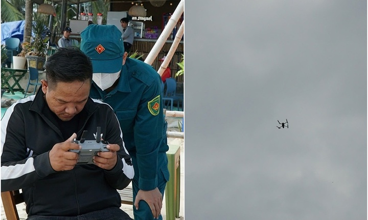 Vụ học sinh đuối nước trên biển Đà Nẵng: Flycam tìm thấy thi thể ở đâu?