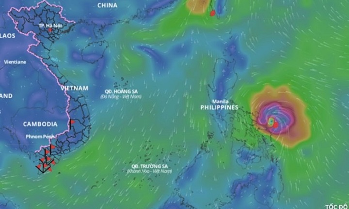 Tin tức siêu bão Man-yi mới nhất: Mang 