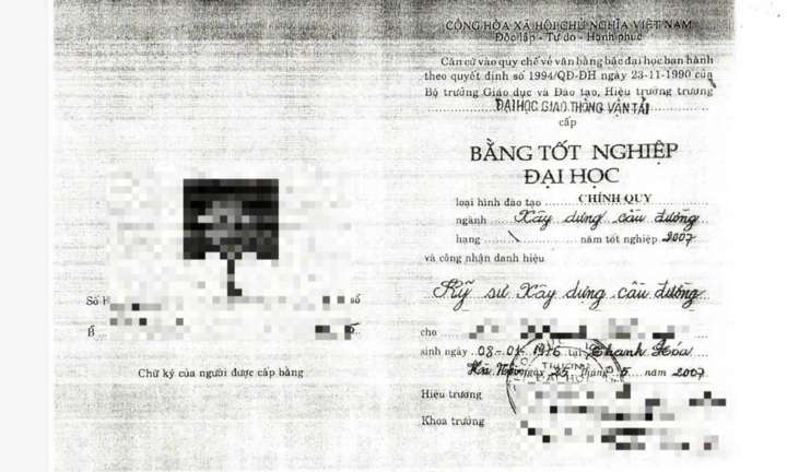 Một Phó Giám đốc ở Đắk Nông lộ bằng đại học không hợp pháp