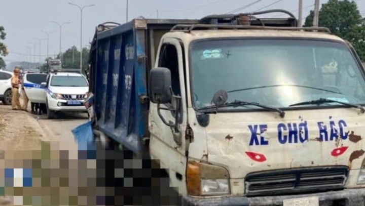 Xác định danh tính nhân viên môi trường ngã xuống đường, bị xe rác cán tử vong