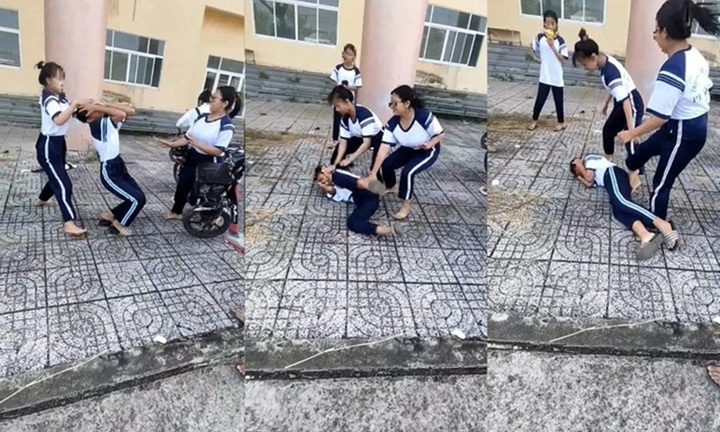 Vụ nữ sinh bị đánh hội đồng ở Vĩnh Long: Công an vào cuộc