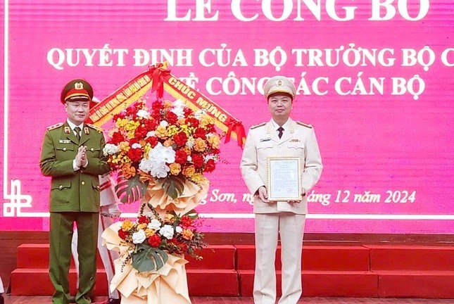 Tân Giám đốc Công an tỉnh Lạng Sơn vừa được bổ nhiệm là ai?