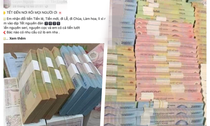 Dịch vụ đổi tiền mới 