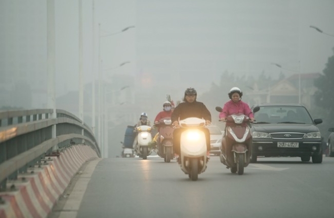 Miền Bắc hanh khô, sương mù tới giữa tuần trước khi đón không khí lạnh 
