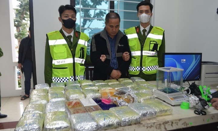 Công an thông tin vụ chủ tịch xã ở Nghệ An cầm đầu đường dây ma túy 